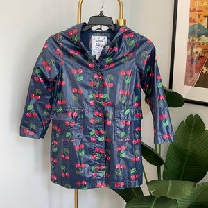 Adorable GAP Cherry Raincoat w/ hood